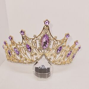 Purple Princess crown or Rhinestone Tiara - currently o ut of stock.